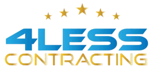 4Less Contracting logo