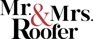 Mr. and Mrs. Roofer logo