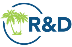 R&D Construction and Roofing logo