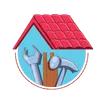 SunnyGold Roof Repair logo